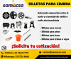 Silletas Plásticas para calzar acero varios modelos y medidas