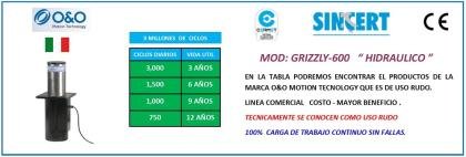 O&O GRIZZLY 800 HIDRAULICO