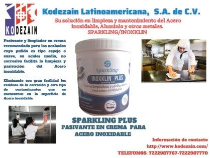 PRODUCTOS DE LIMPIEZA PARA EL ACERO INOXIDABLE SPARKLING  PLUS