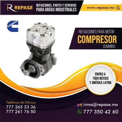 Compresor para grúas industriales