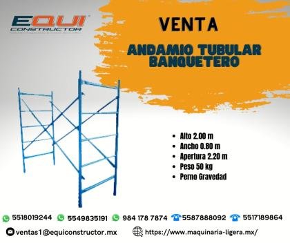 Venta de Andamio Tubular Banquetero.