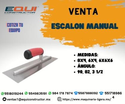Venta de Escalón Manual.