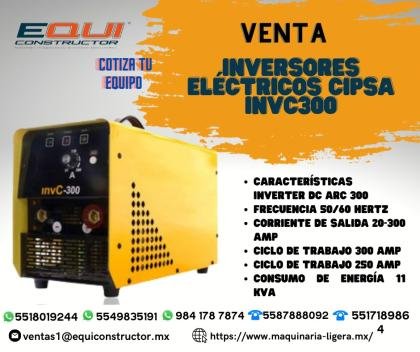 Venta de Inversores Eléctricos CIPSA INVC300.