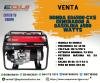 Venta de Honda EG6500-CXS Generador a Gasolina 6500 Watts.