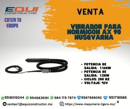 -Vibrador para Hormigón Ax 90 Husqvarna-