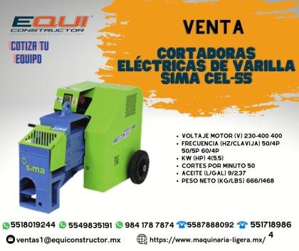 CORTADORA DE VARILLA ELECTRICA SIMA CEL.-55