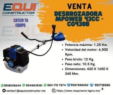 DESBROZADORA MPOWER 43CC-CG430B