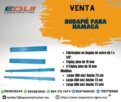 RODAPIE PARA HAMACA/MICHOACAN