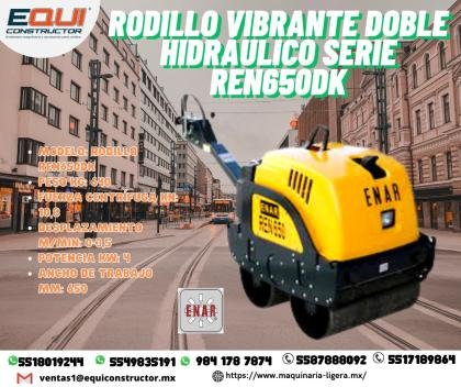 RODILLO VIBRANTE DOBLE RODILLO HIDRAULICO SERIE REN650DK