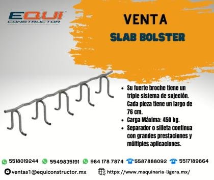 SLAB BOLSTER EN ACOLMAN,EDO. DE MEXICO