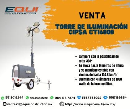TORRE DE ILUMINACION CIPSA CTI-6000