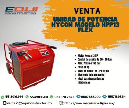 UNIDAD DE POTENCIA HYCON MODELO HPP13 FLEX/ ALTAMIRANO,CHIAPAS