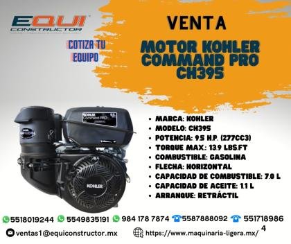Venta de Motor KOHLER COMMAND PRO CH395.