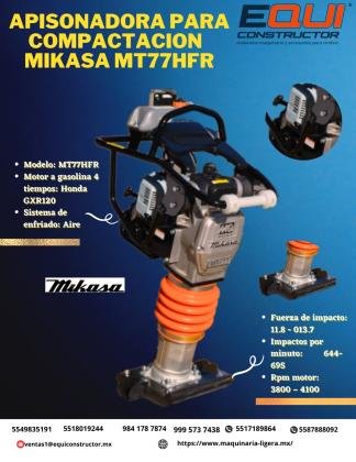 APISONADORA PARA COMPACTACION MIKASA MT77HFR