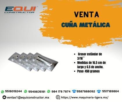 CUÑA METALICA/ YUCATAN