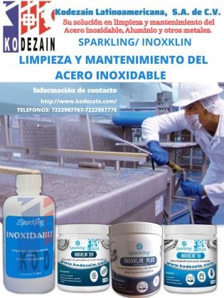 PRODUCTOS ESPECIALIZADO EN LA LIMPIEZA DEL ACERO INOXIDABLE