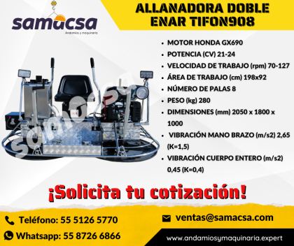 Samacsa equipo Allanadora Doble ENAR