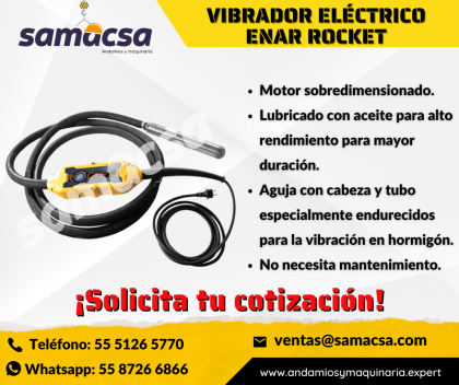 Samacsa Vibradores eléctricos ROCKET ENAR