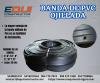 BANDA DE PVC OJILLADA