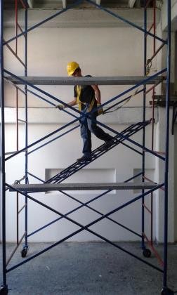 andamios de trabajo