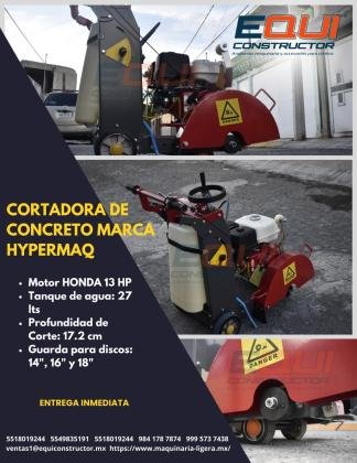 CORTADORA DE CONCRETO HYPERMAQ/TULUM
