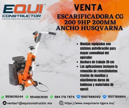 ESCARIFICADORA CG 200 HUSQVARNA-EQUI