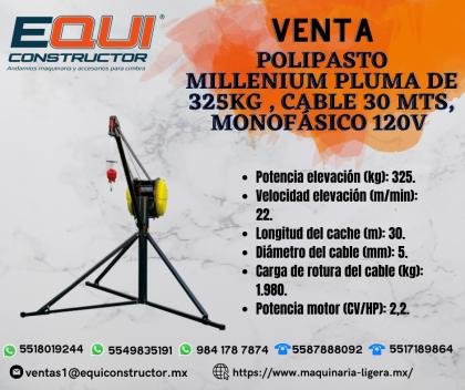 POLIPASTO MINOR MILLENIUM PLUMA 325