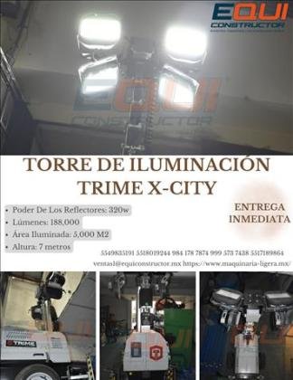 TORRE DE ILUMINACION LED TRIME XCITY