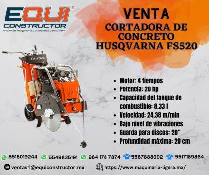 Venta cortadora de concreto FS520