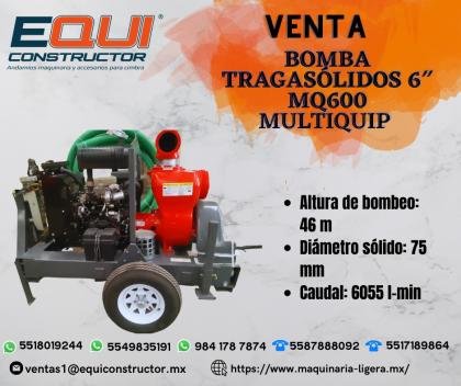 Venta de Bomba Tragasólidos 6
