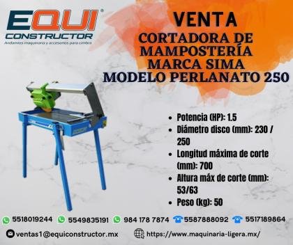 Venta de Cortadora de Mampostería Marca SIMA Modelo Perlanato 250.