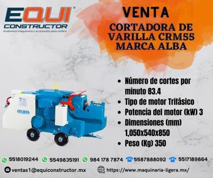 Venta de Cortadora de Varilla CRMSS