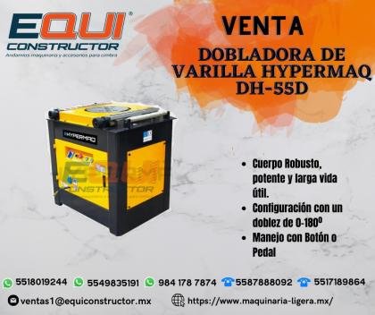 Venta de Dobladora de Varilla Hypermaq DH-55D.