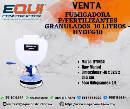 Venta Fumigadora P/Fertilizantes HYDFG10