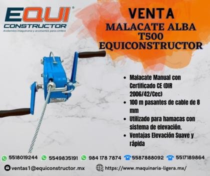 Venta Malacate Alba T500