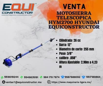 Venta Motosierra Telescópica HYM2700