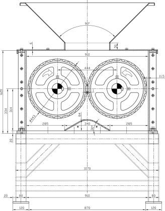 Briqueteadora. Planos completos para fabricar la Prensa Rotativa para Briquetas.