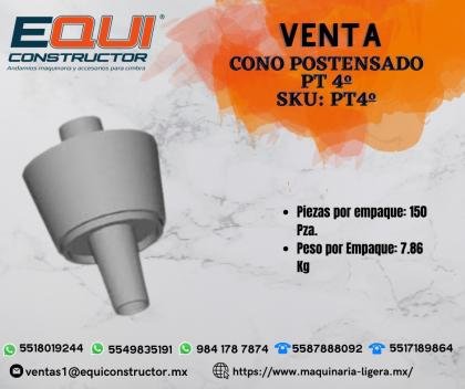 Cono postensado PT4.