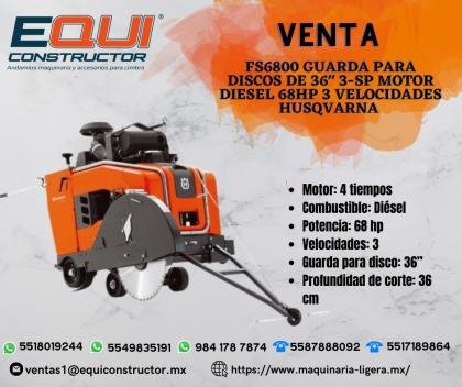 Cortadora Husqvarna FS6800-68HP3V/36.