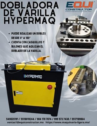 Dobladora de varilla hypermaq dh-55d