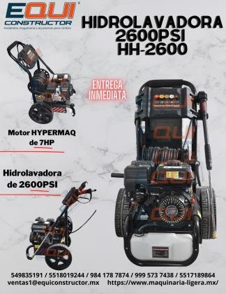 HIDROLAVADORA 2600 PSI