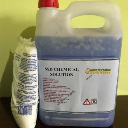 SOLUCIÓN QUÍMICA AUTOMÁTICA SSD PARA LA LIMPIEZA DE BILLETES