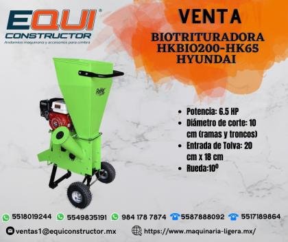 Venta Biotrituradora HKBI200 en Aguascalientes