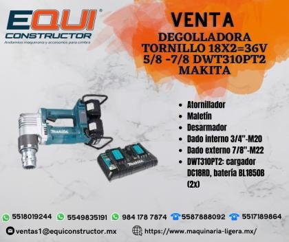 Venta Degolladora Tornillo 18x2=36V en Morelos
