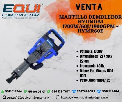 Venta Martillo Demoledor Hyundai