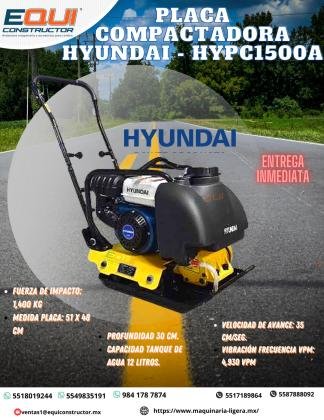 VENTA PLACA COMPACTADORA HYUNDAI-1500A