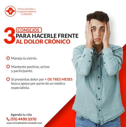 3 consejos para hacerle frente al dolor crónico