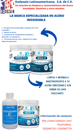 MANTENIMIENTO DEL ACERO INOXIDABLE
