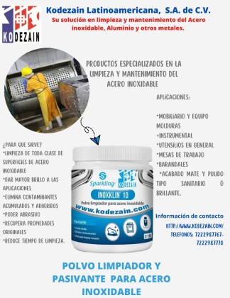 MANTENIMIENTO DEL ACERO INOXIDABLE/ KODEZAIN 10