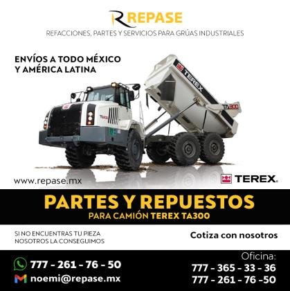 REFACCIONES, PARTES Y REPUESTOS PARA EQUIPO PORTUARIO